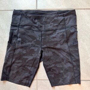 Lululemon 8 in wonderunder bike shorts